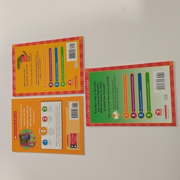 Scholastic Reader Level 1 Paperback Book Set of 3 Children's Books - Picture 2 of 5